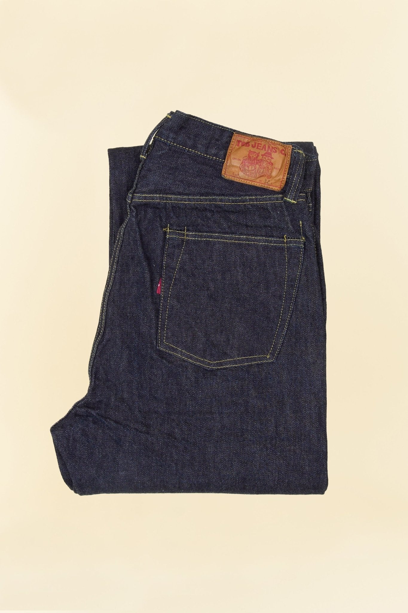 TCB Jeans s40's High Rise Straight Denim - 14oz - TCB Jeans - URAHARA