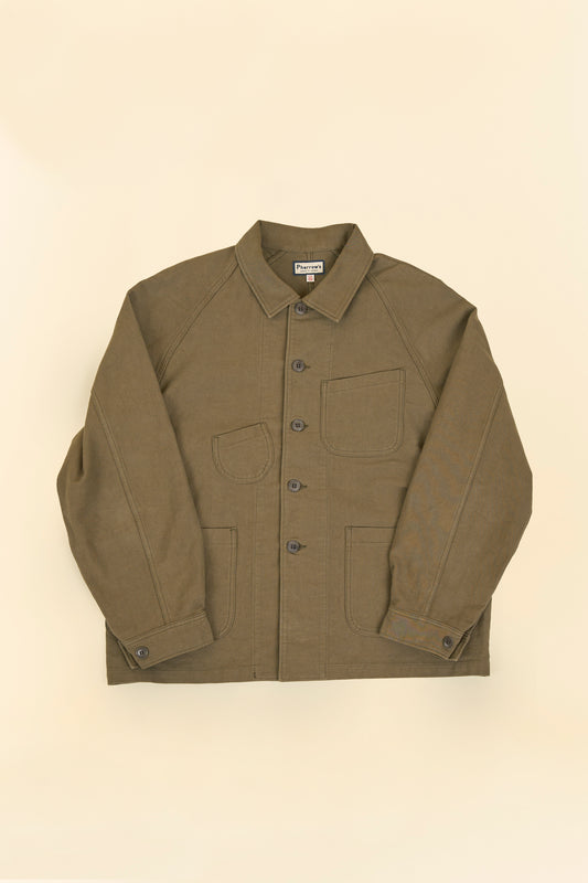Pherrow's Nappa Workwear Jacket - Olive
