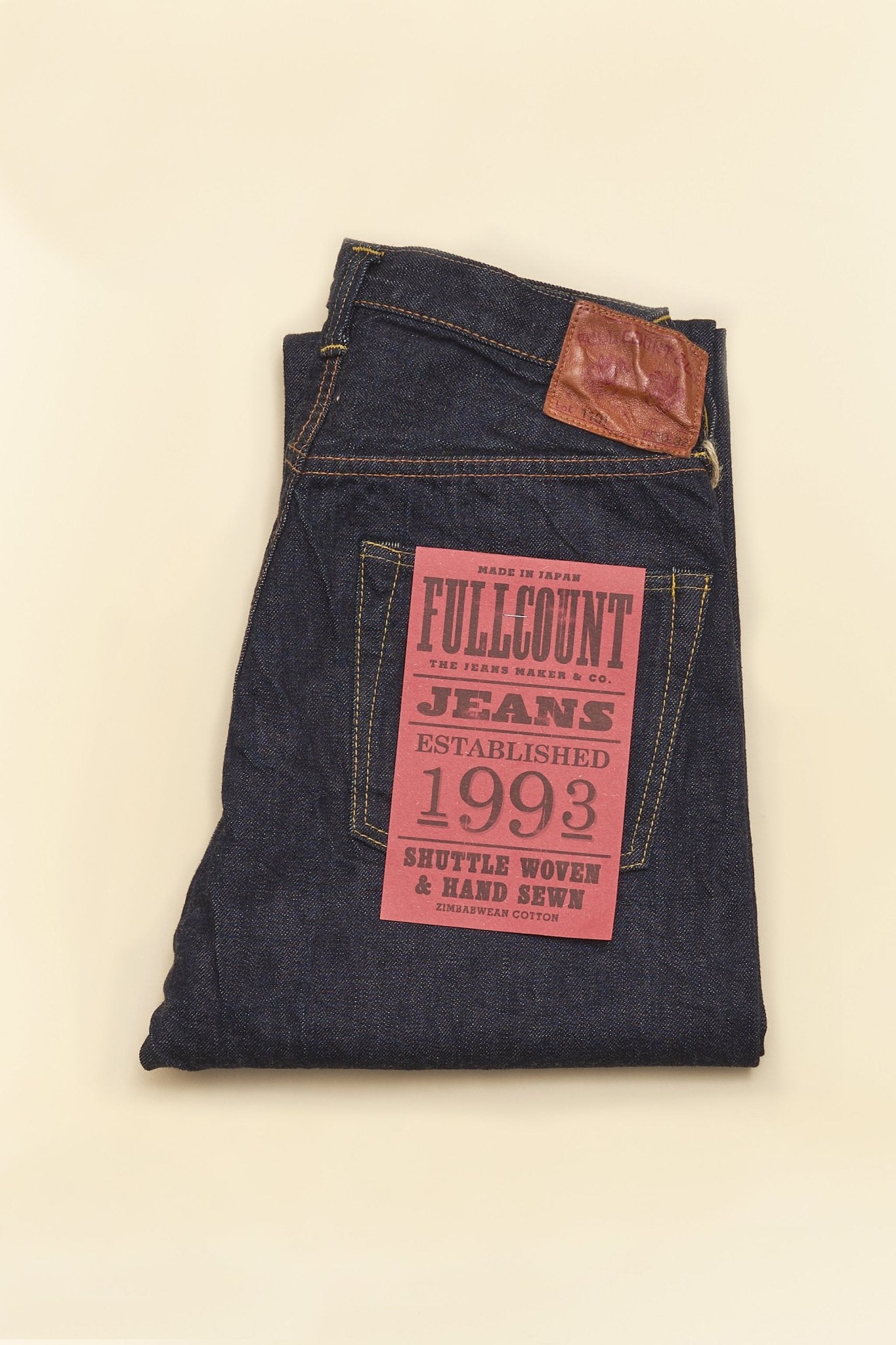 1344-1101 more than real straight selvedge jeans, fullcount, made in  japan – stuf