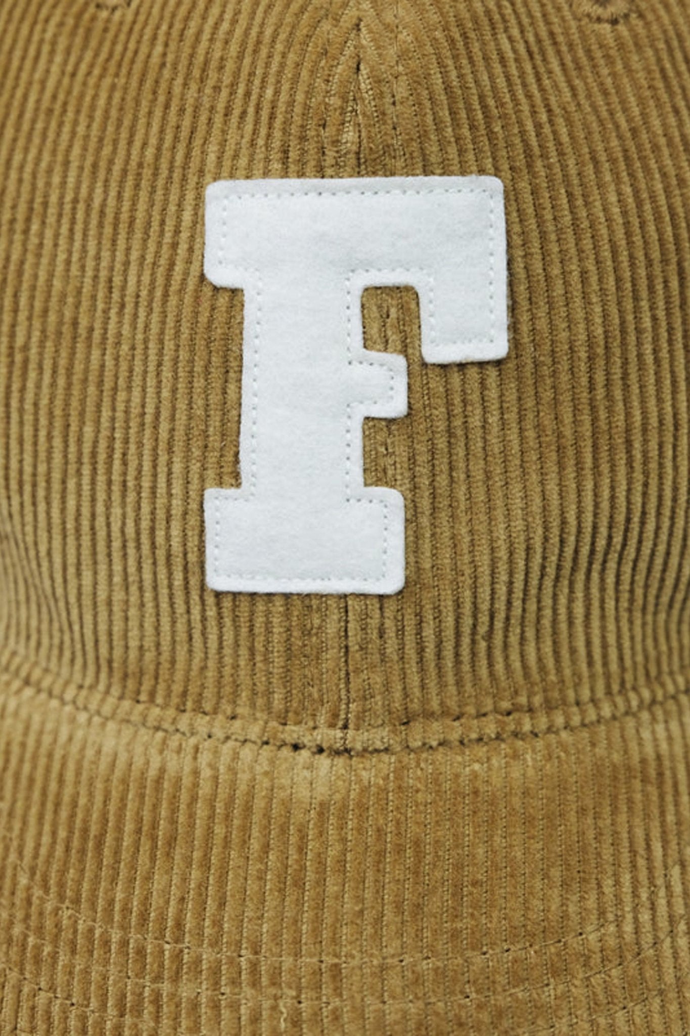 Fullcount 6 Panel Cords Baseball Cap 'F' Patch - Camel -Fullcount - URAHARA