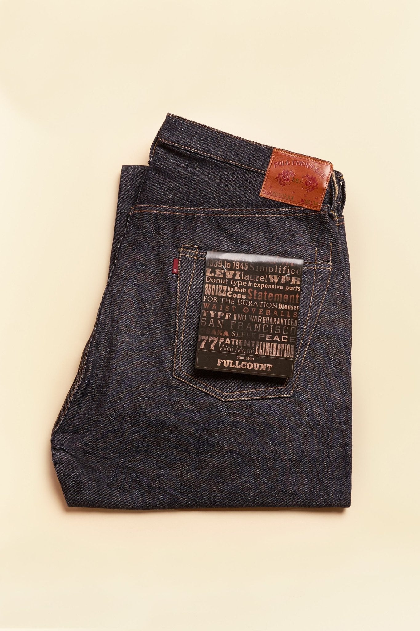 Fullcount S0105xx WW2 Wide Selvedge Denim (30th Anniversary Model) - 1 –  URAHARA