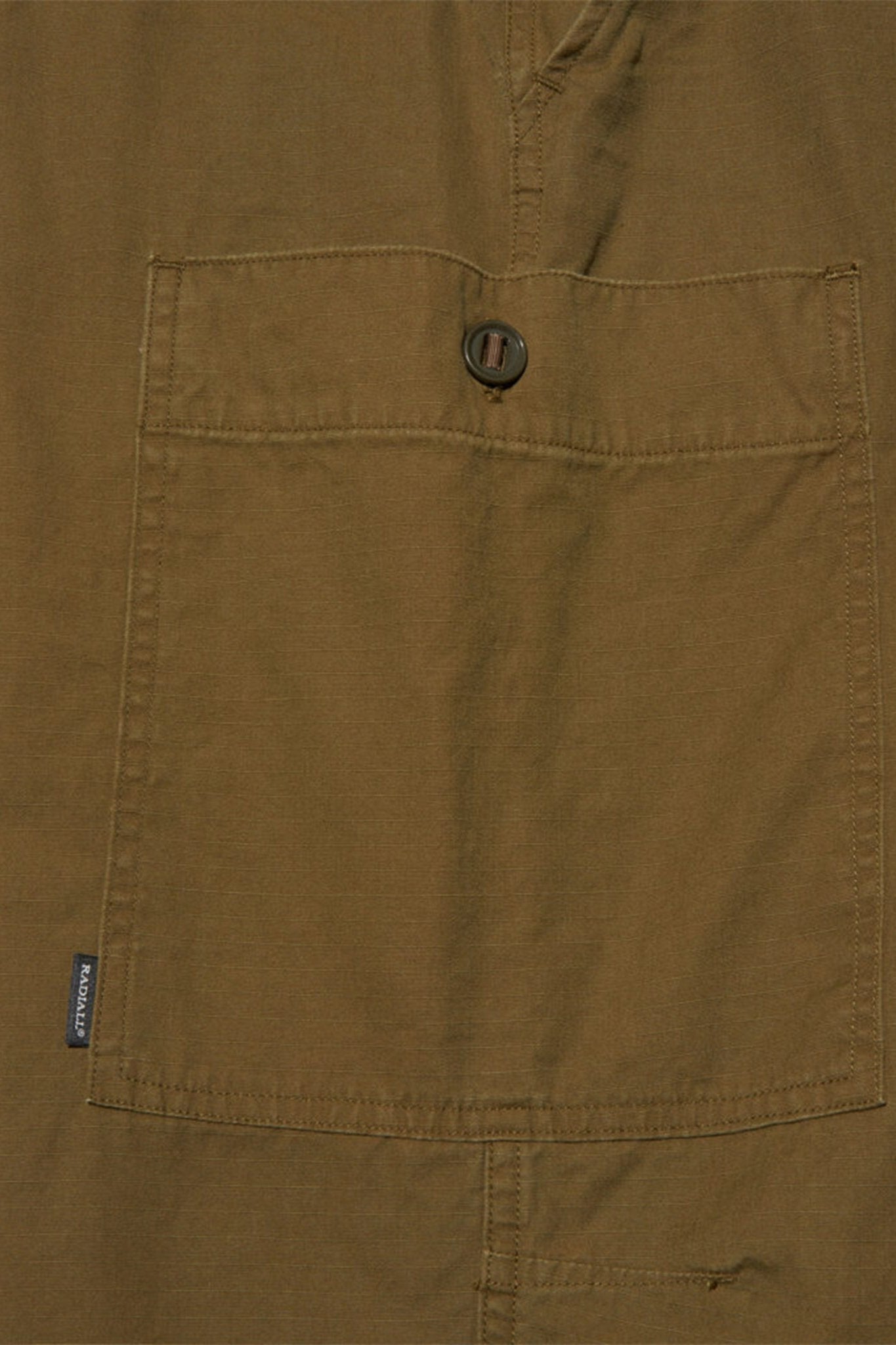 Radiall Clan Wide Fit Cargo Pants - Khaki -Radiall - URAHARA