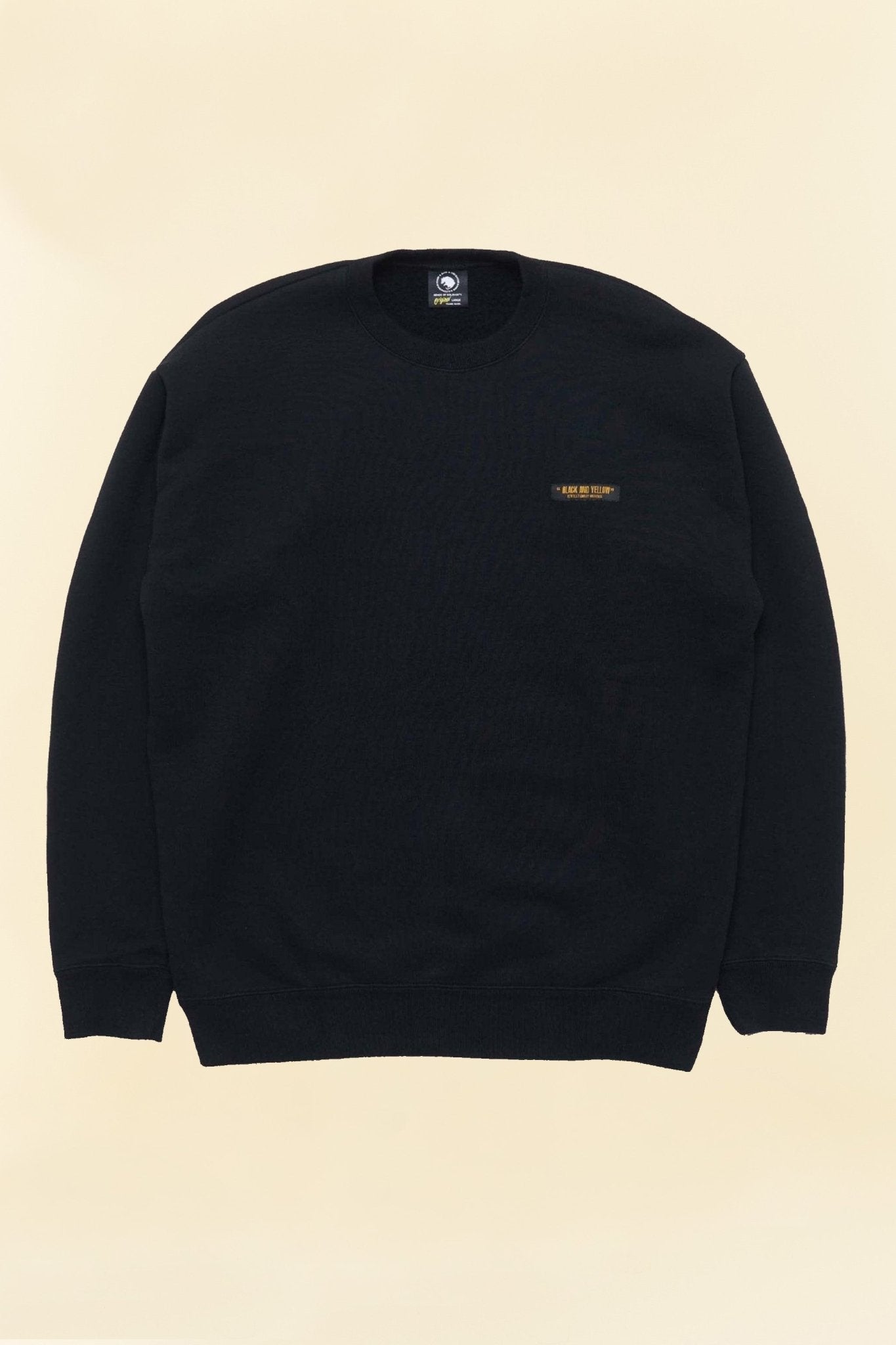 Rats Crew Neck Sweat - Black