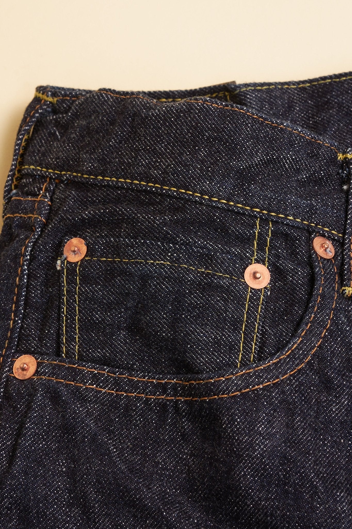 TCB Jeans 50's XX High Rise Straight Denim - 13.5oz -TCB Jeans - URAHARA