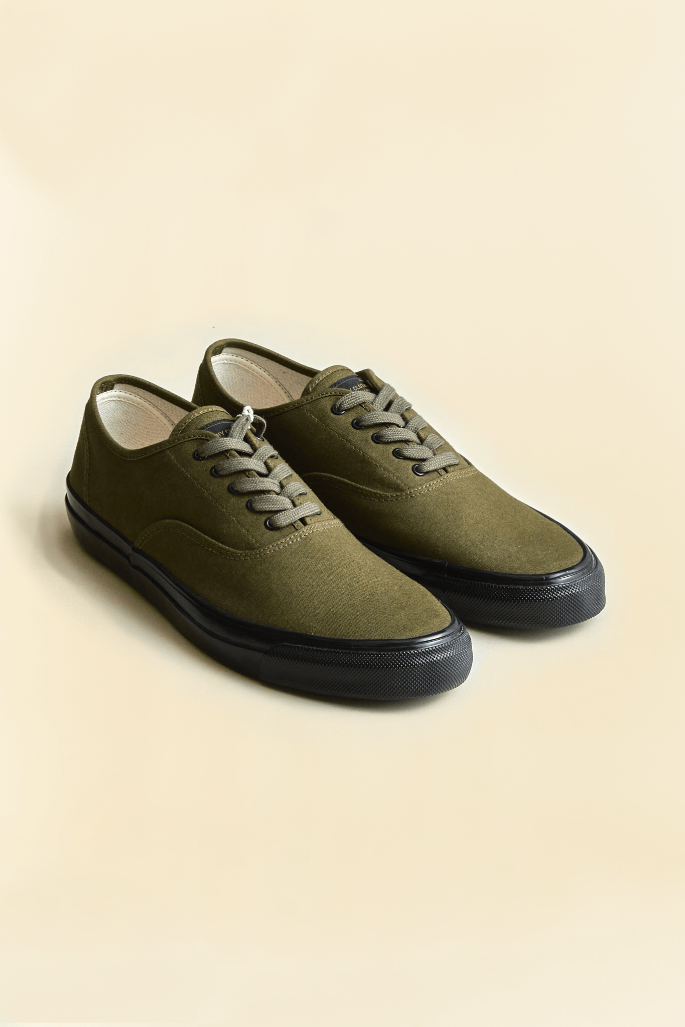Trophy Mil Boat Shoes - Olive×Black – URAHARA Trophy Mil Boat Shoes - Olive×Black – URAHARA