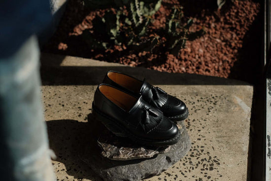 A pair of Solovair Tassel Loafers at URAHARA Melbourne