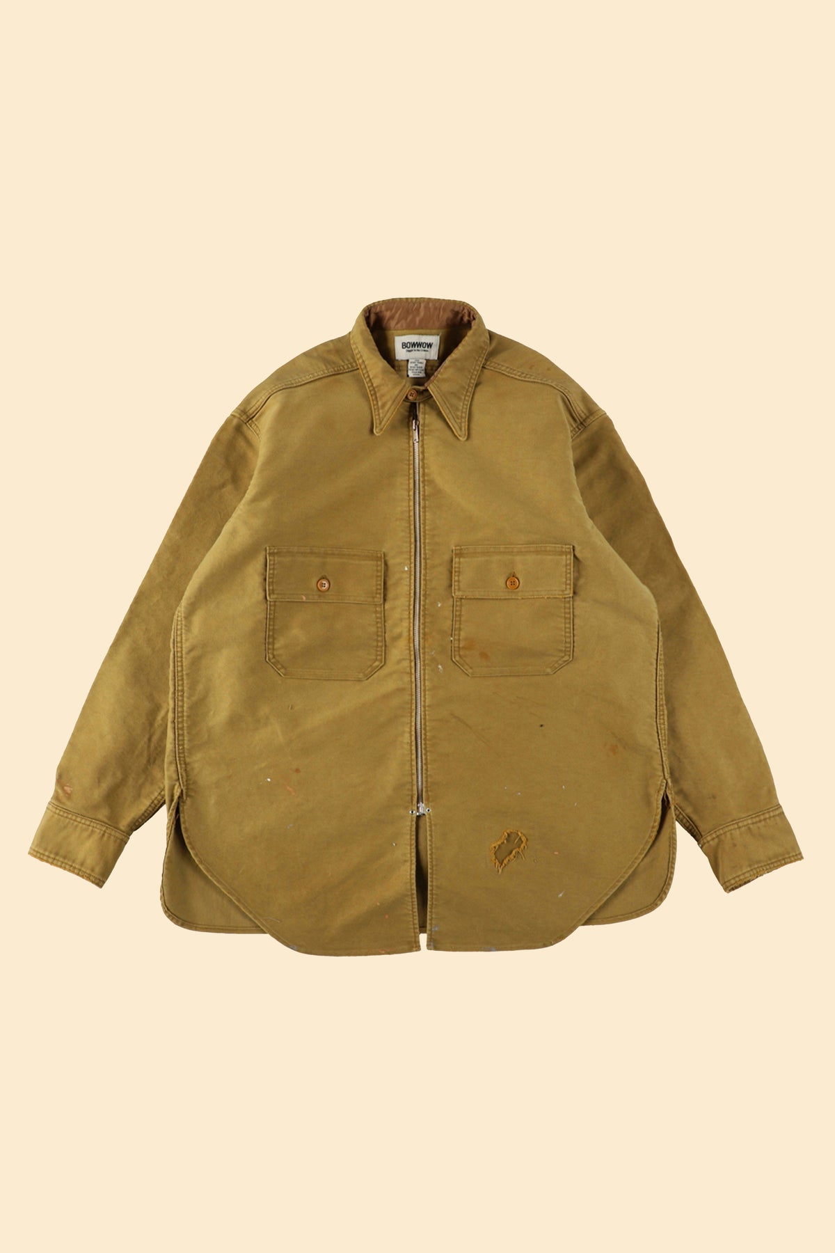 BOW WOW Heavy Moleskin Work Shirt