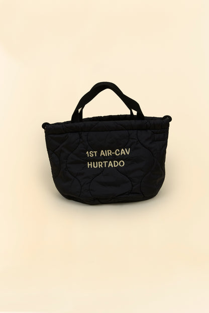 Pherrow's Skull Quilted Bag-  Black