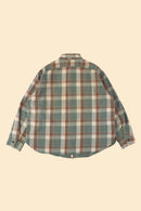 BOW WOW Repaired Mountain Pocket Flannel Shirt