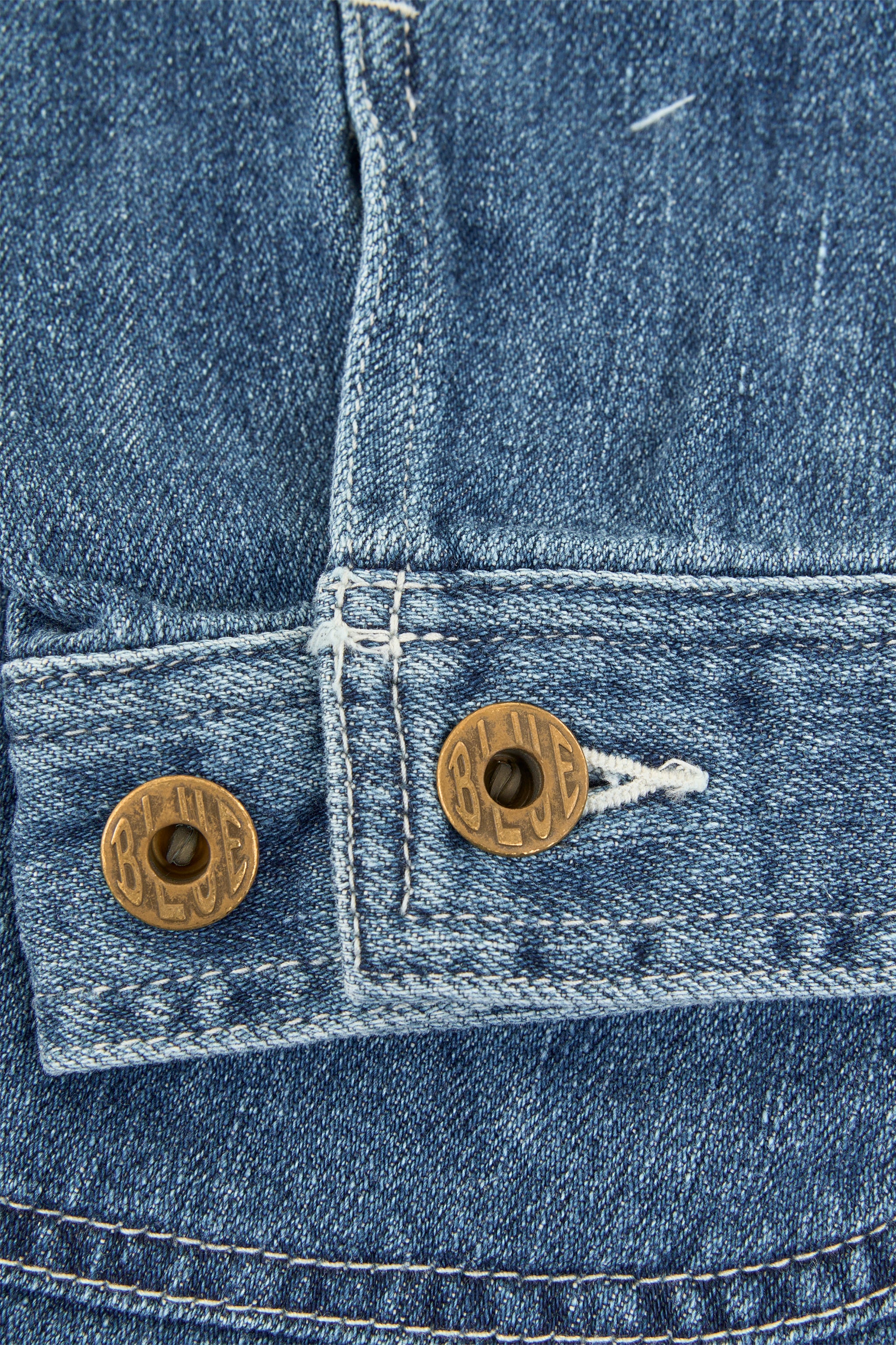 Japan Blue Denim Coverall Jacket - Indigo