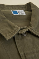 Japan Blue Sulphur Dyed Fatigue Jacket - Olive Drab