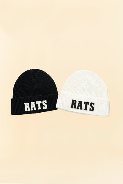 Rats Knit Cap - Black