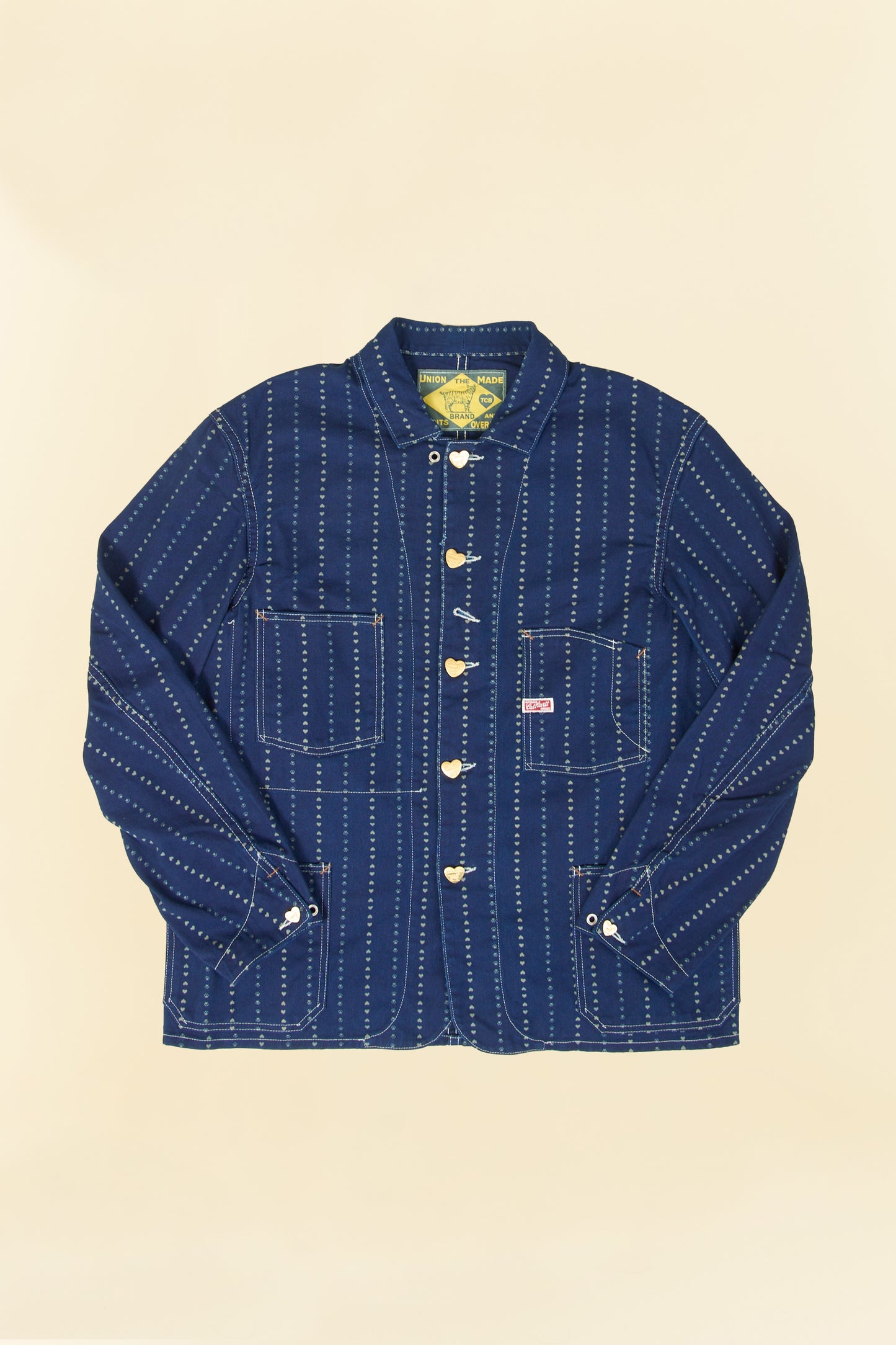 TCB Jeans "Cathartt" Chore Coat - Paw Stripe