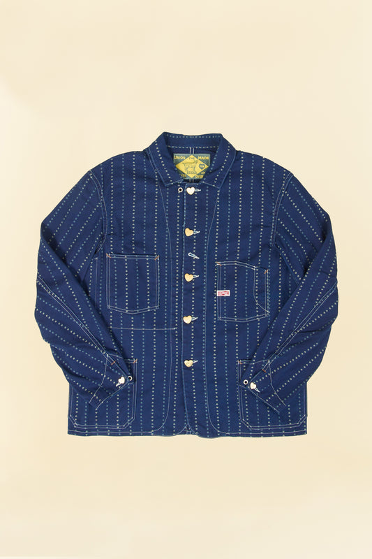 TCB Jeans "Cathartt" Chore Coat - Paw Stripe