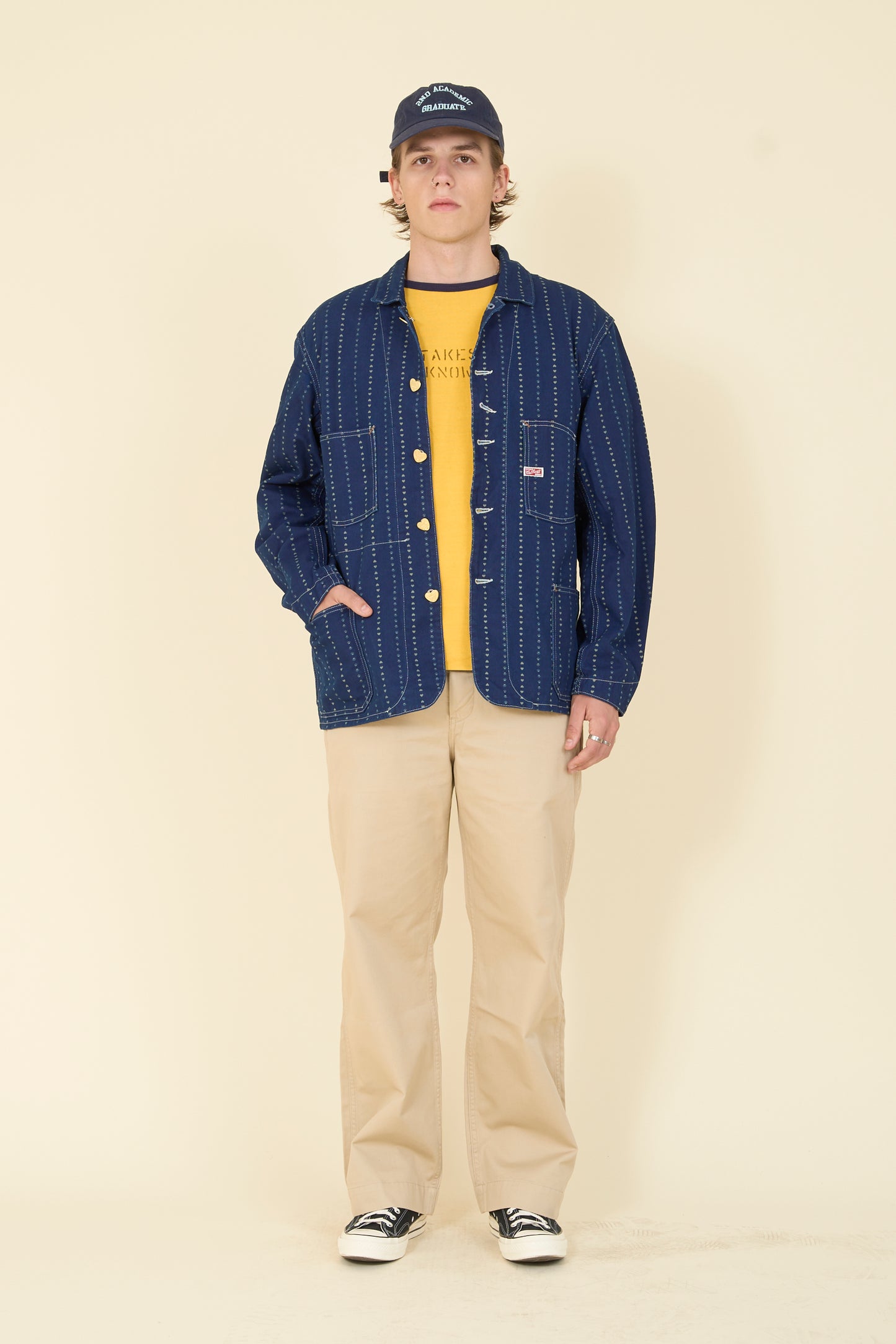 TCB Jeans "Cathartt" Chore Coat - Paw Stripe