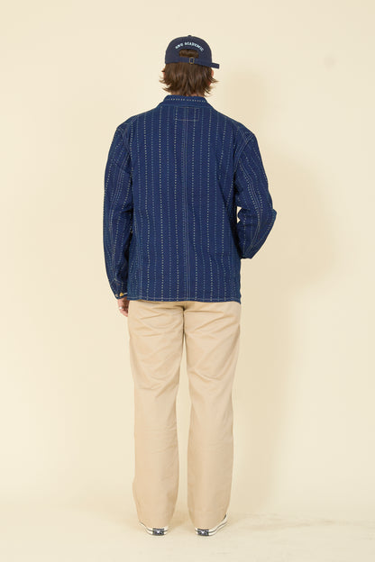 TCB Jeans "Cathartt" Chore Coat - Paw Stripe