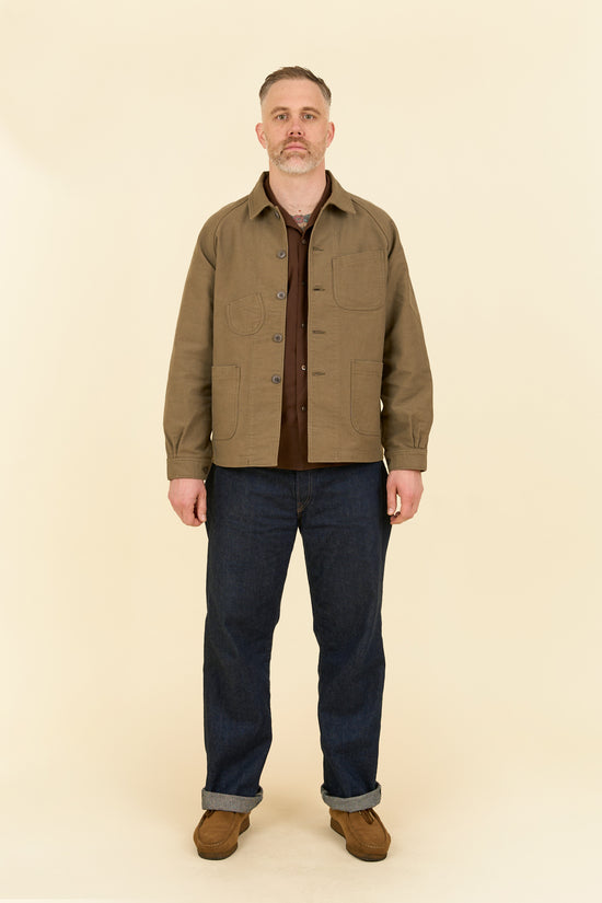 Pherrow's Nappa Workwear Jacket - Olive