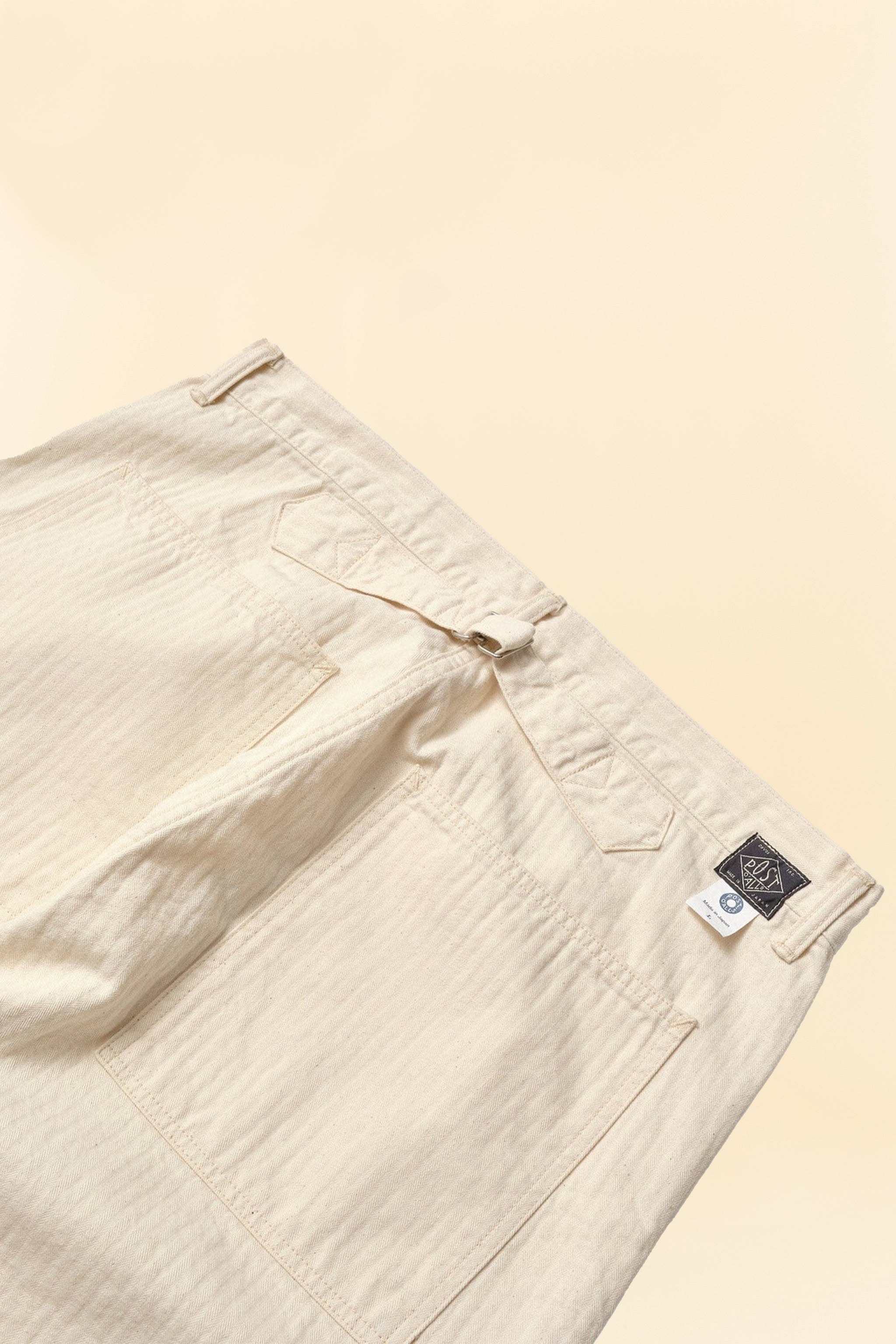 POST O'ALLS SWEETBEAR Bandtop Pants - Natural