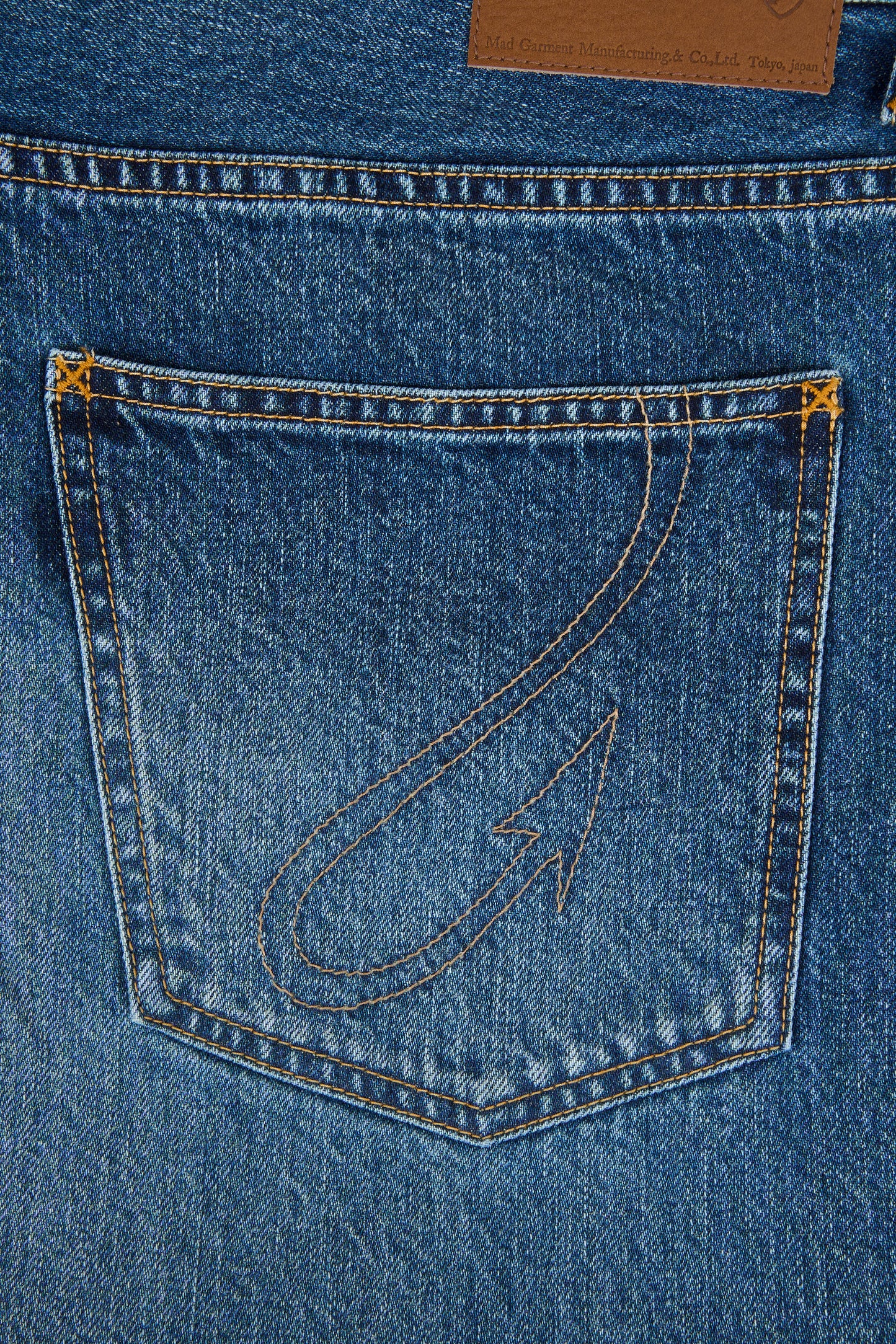 Rats Vintage Wash Denim - 11oz.