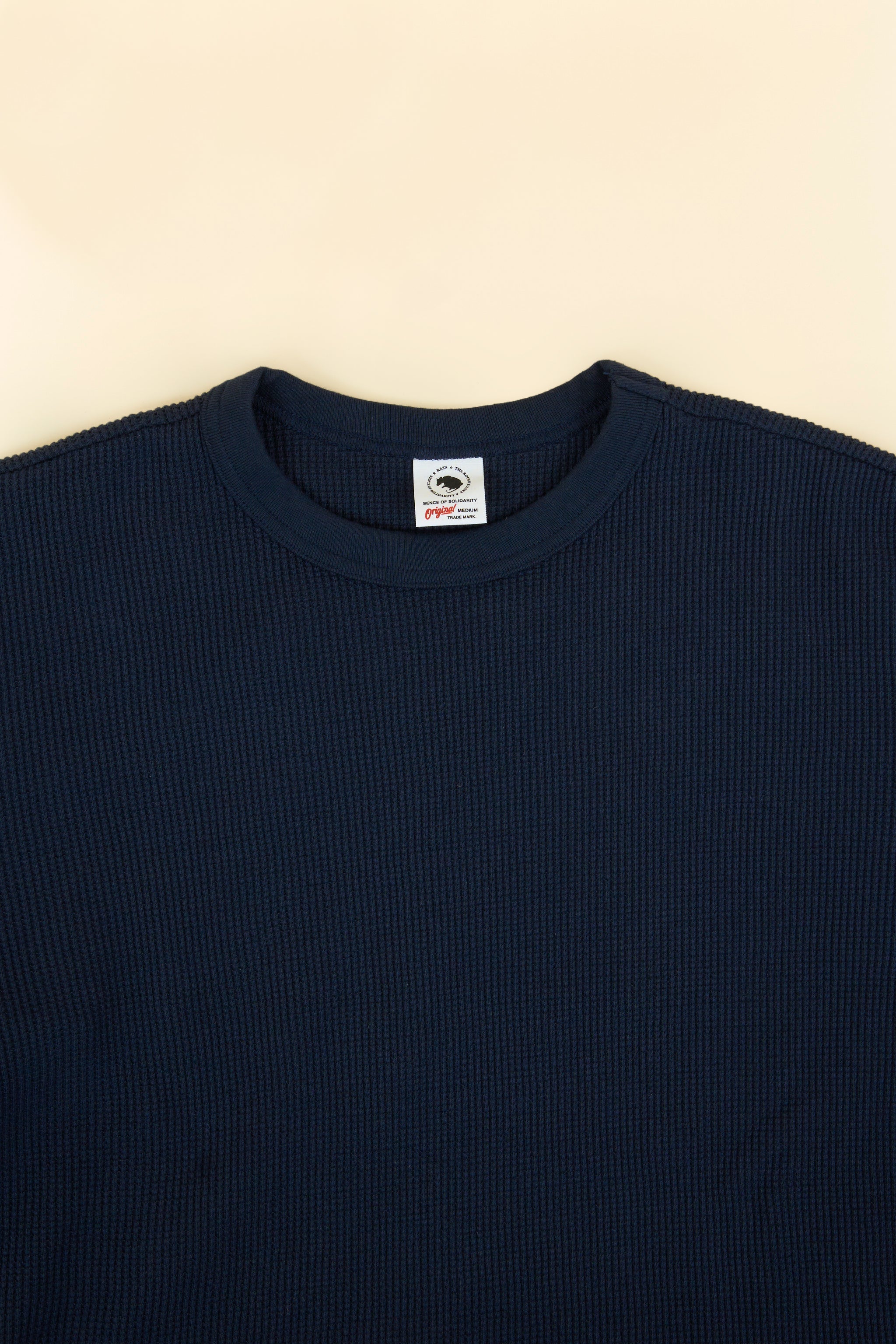 Rats Waffle Thermal - Navy