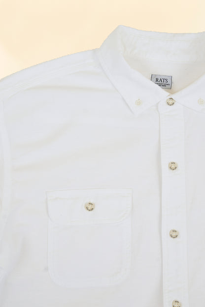 Rats Oxford B.D Shirt - White
