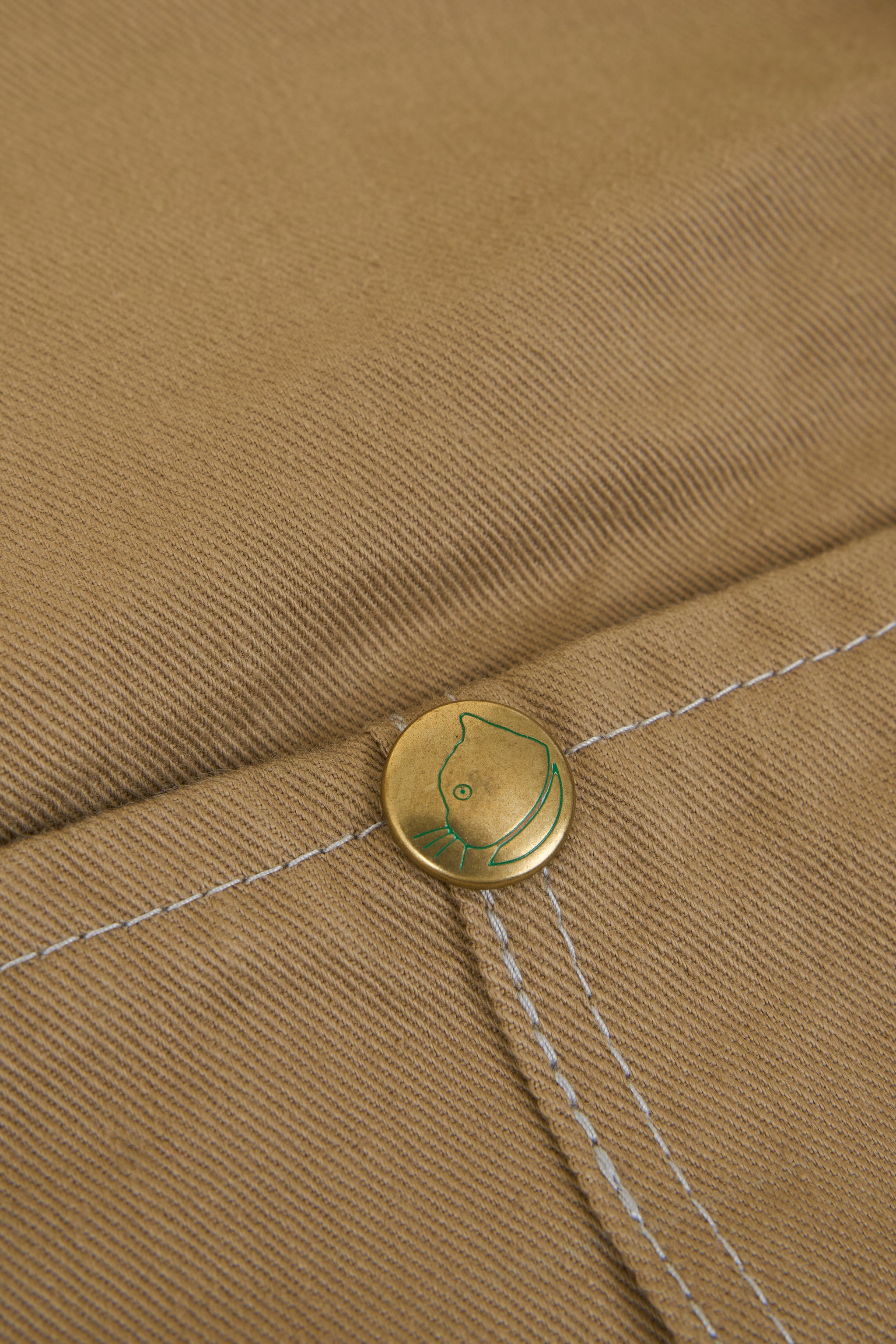 TCB Jeans Cat Head Jacket - Khaki Drill