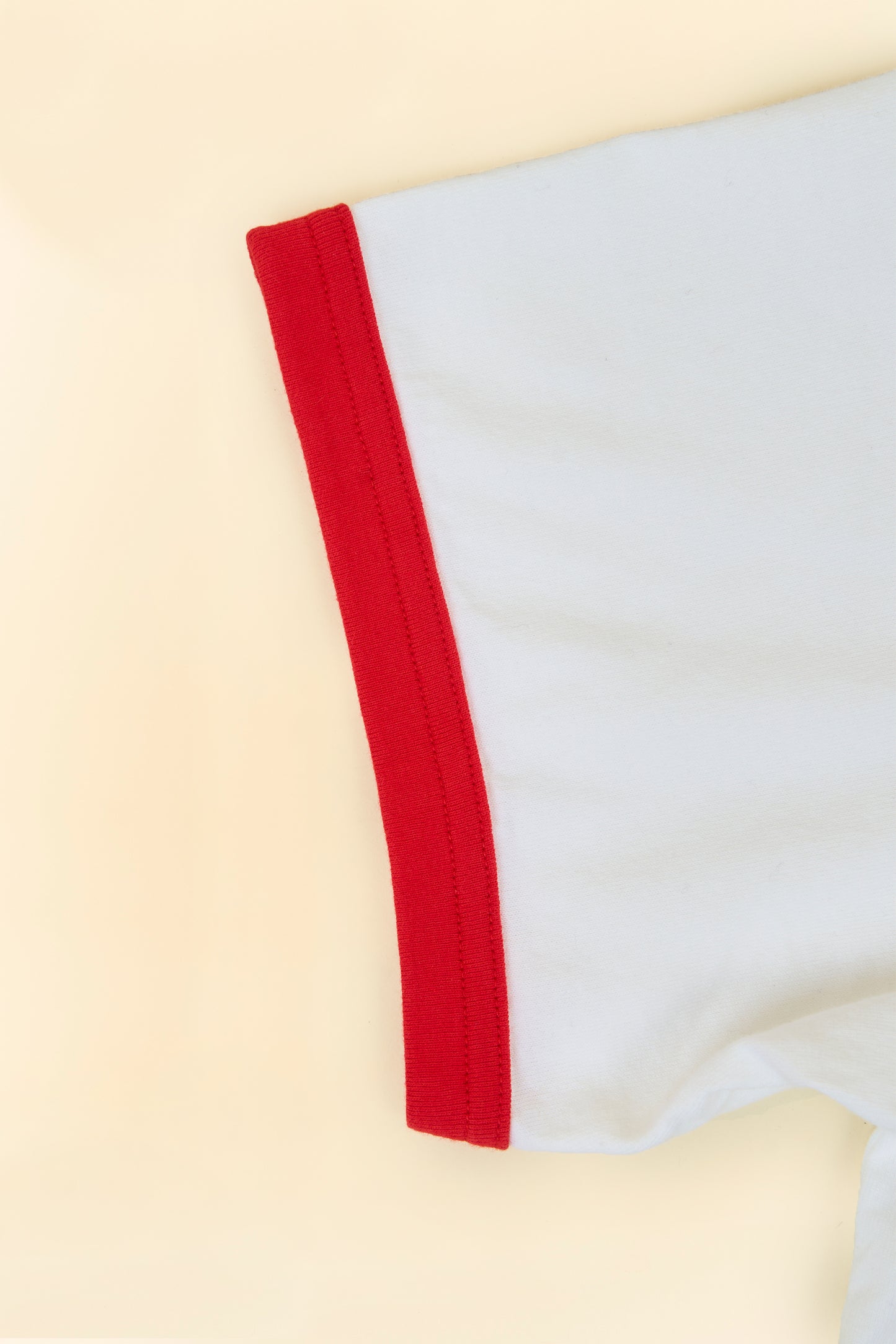 Rats Trim Pocket T-Shirt - White/Red