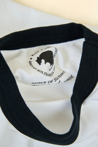 Rats Trim Pocket T-Shirt - White/Black