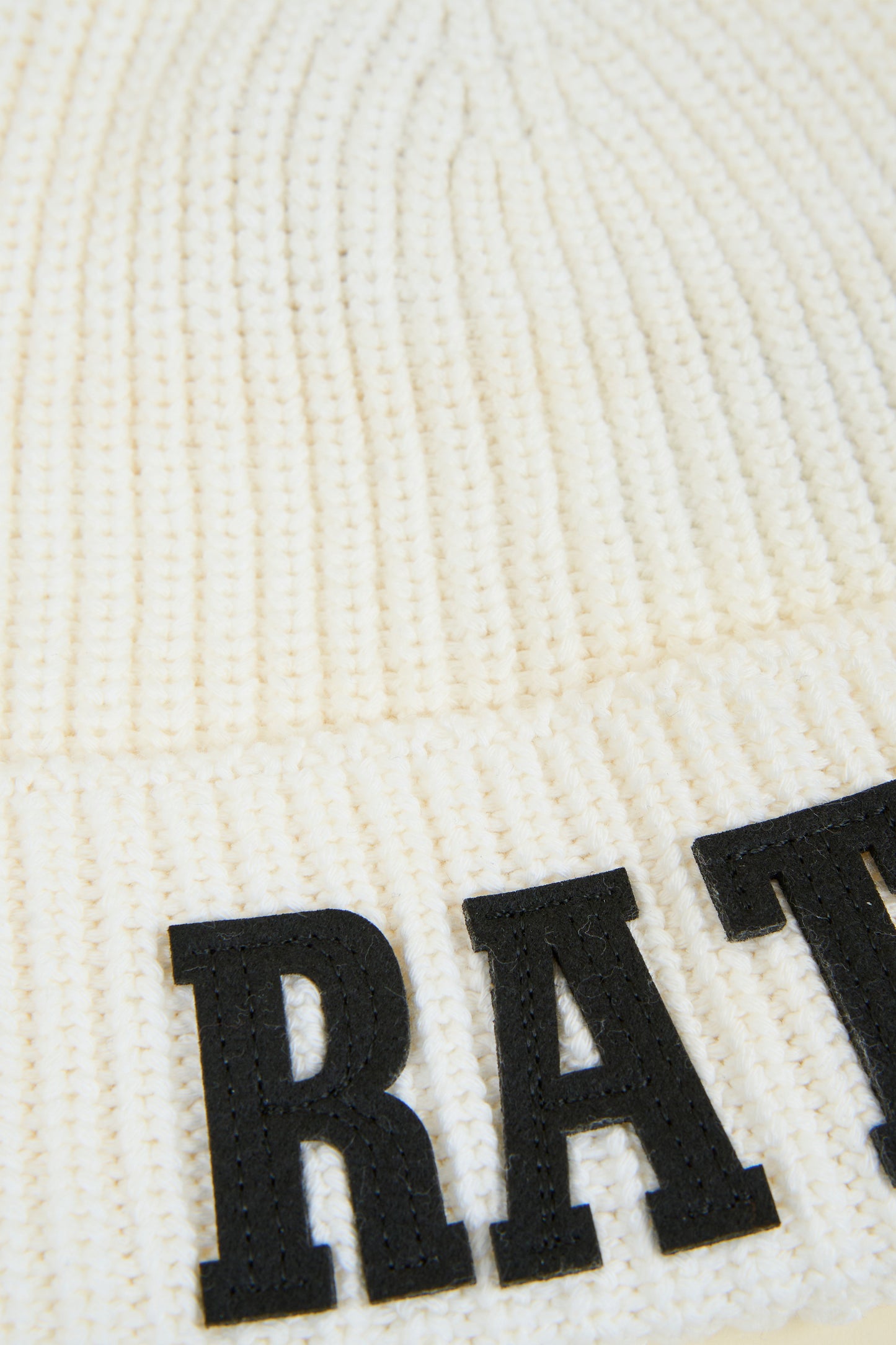 Rats Knit Cap - White