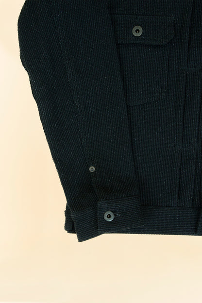 Japan Blue Sashiko Type 2 Jacket - Black