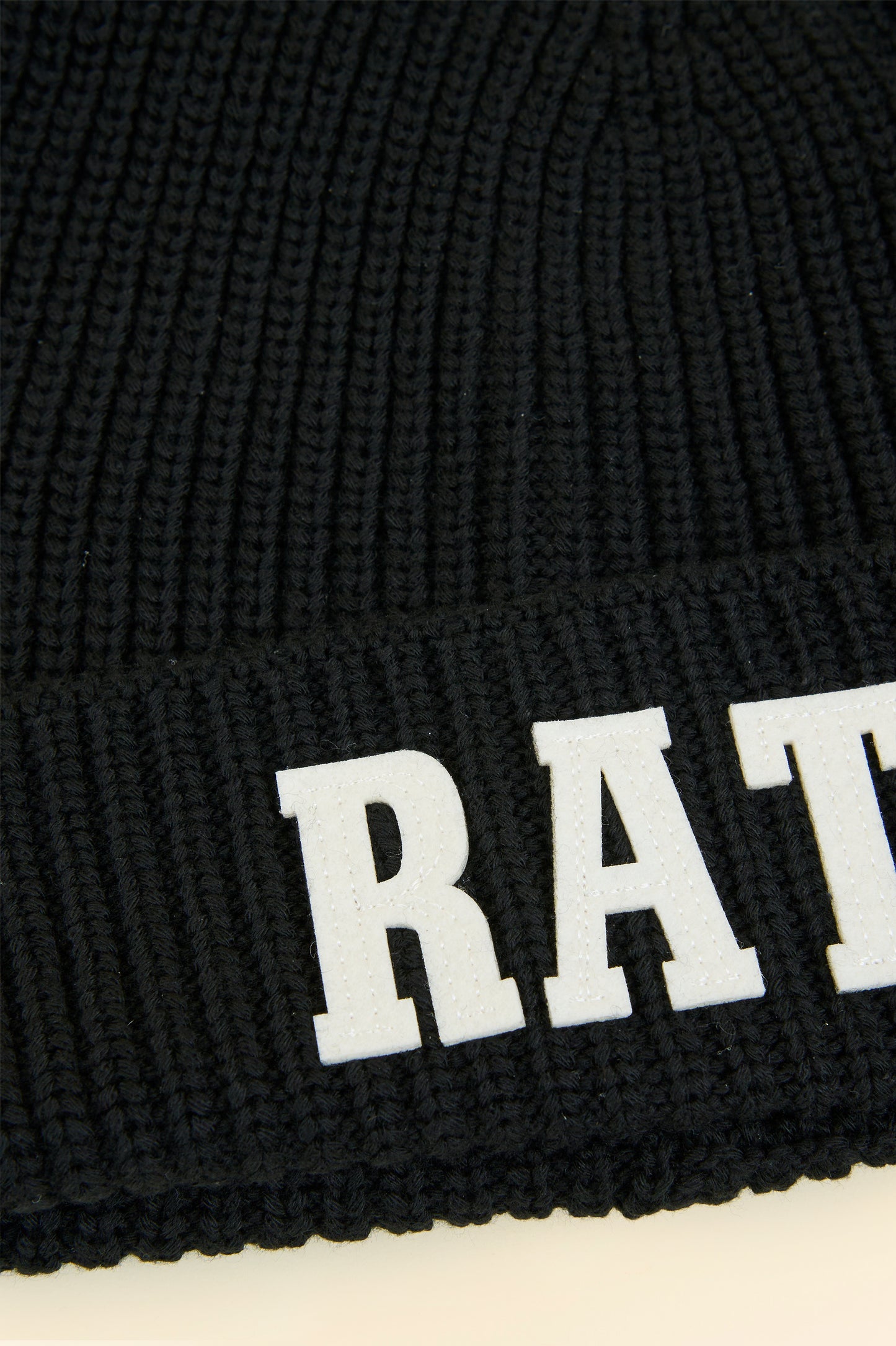 Rats Knit Cap - Black