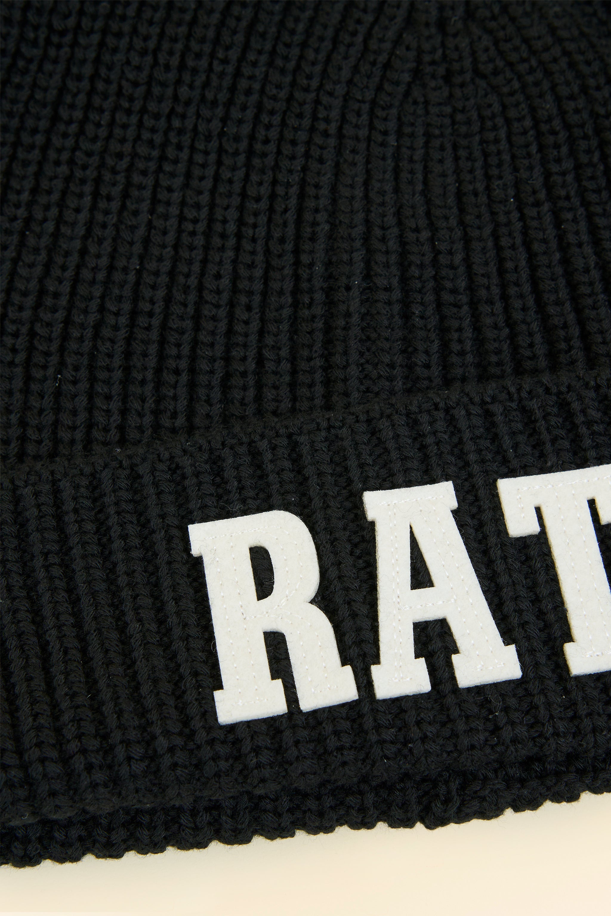 Rats Knit Cap - Black