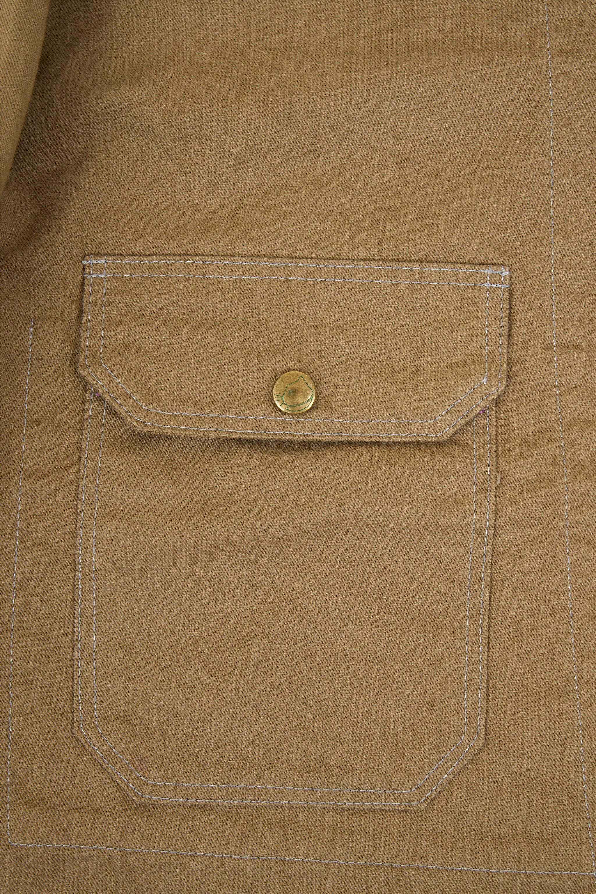 40★TCB jeans Cat Head Jacket Khaki Drill TCB Jeans Cat Head Jacket - Khaki Drill – URAHARA