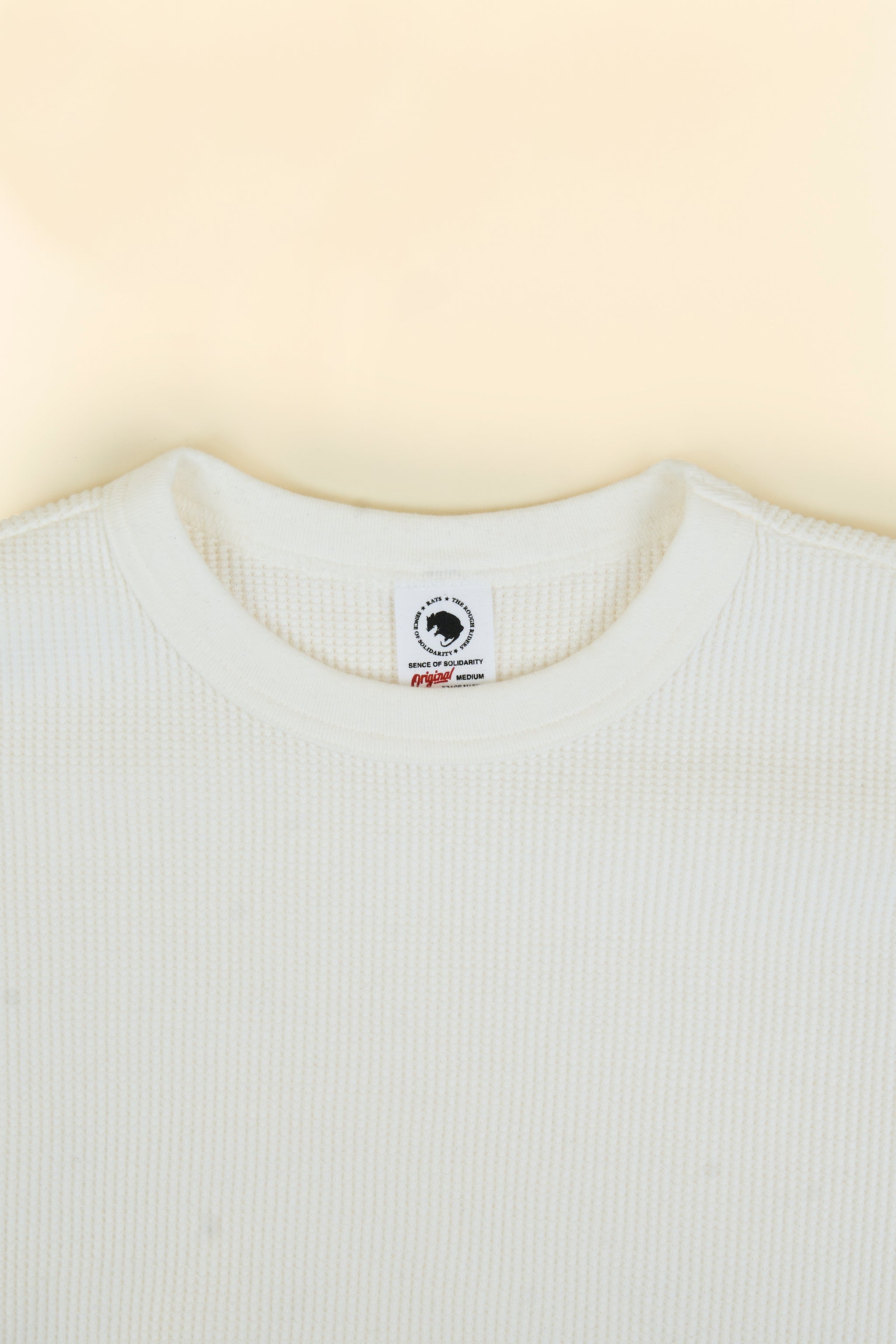 Rats Waffle Thermal - White