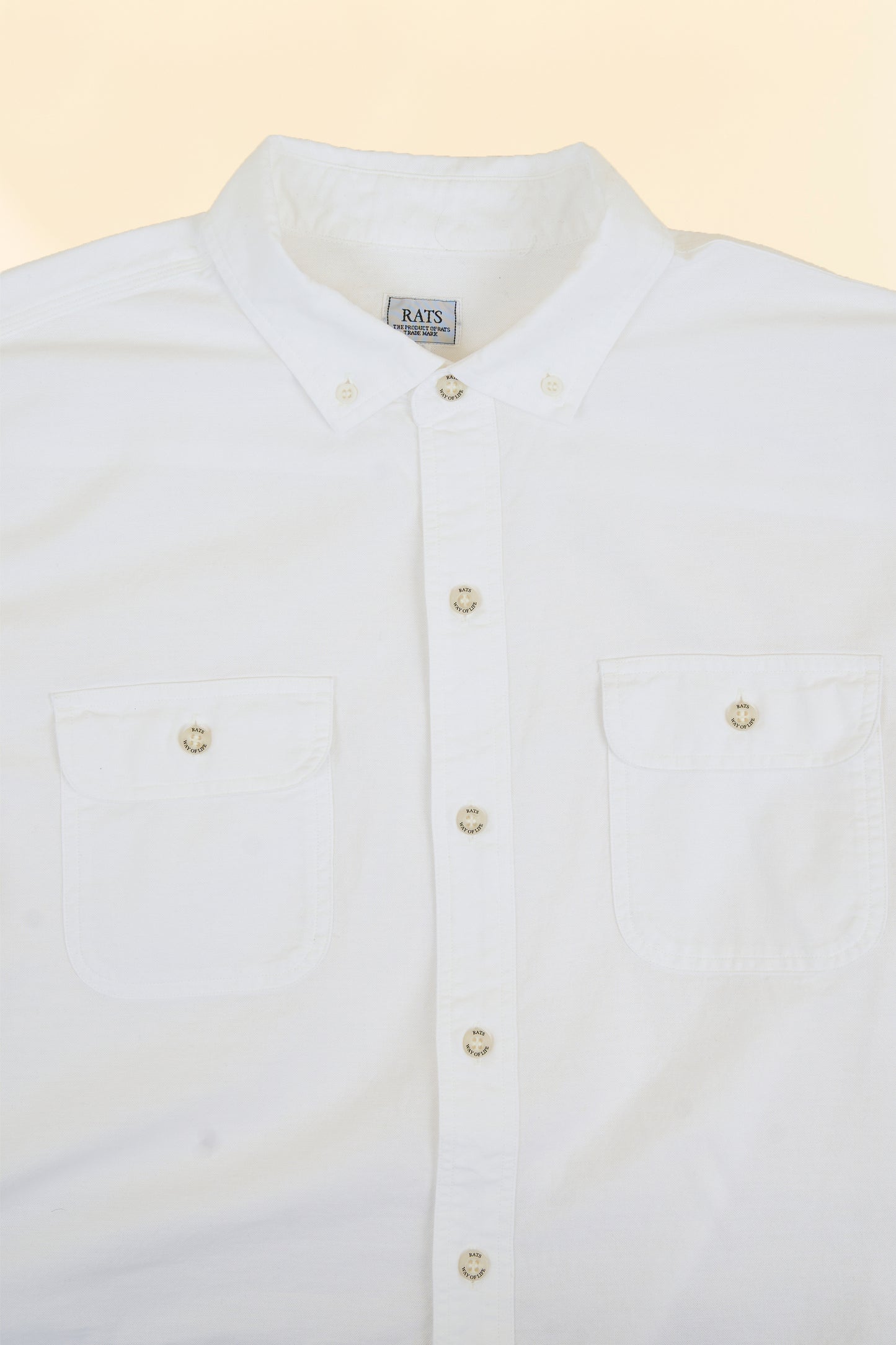 Rats Oxford B.D Shirt - White