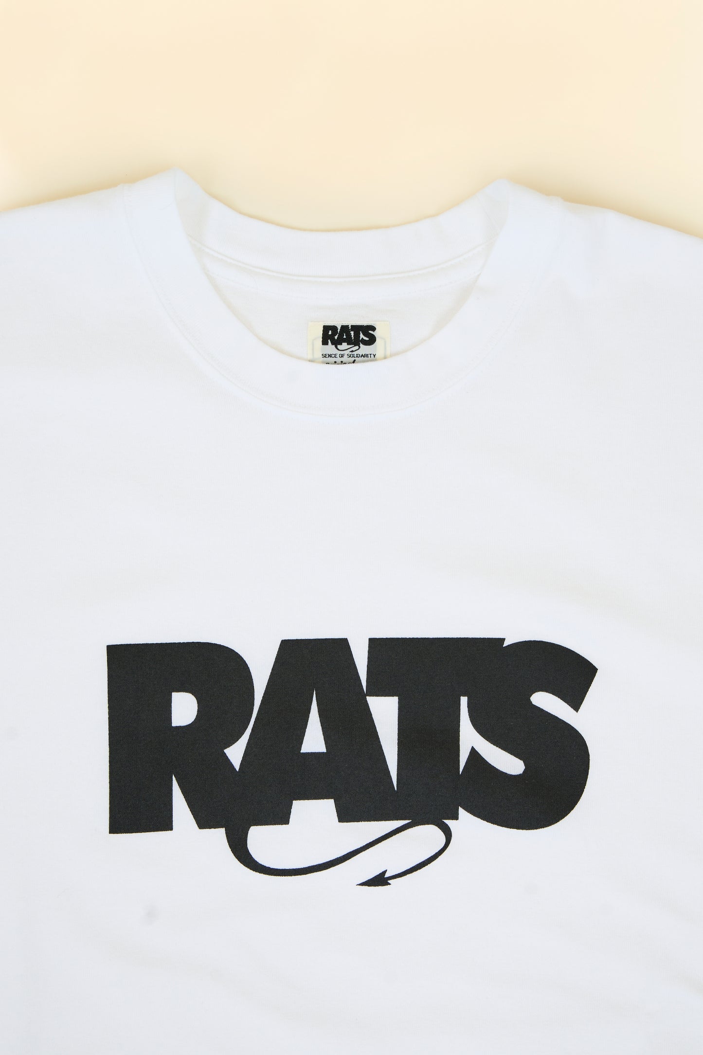 Rats Box Logo T-Shirt - White