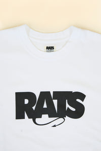 Rats Box Logo T-Shirt - White