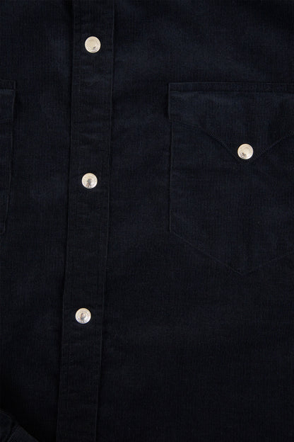 Rats Corduroy Shirt - Black