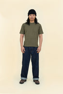 Godspeed Heavyweight Loopwheel  10oz Pocket T-Shirt - Olive