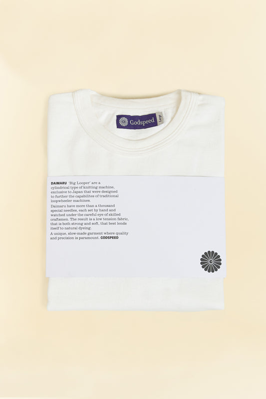 Godspeed Heavyweight Daimaru 10oz T-Shirt - Natural