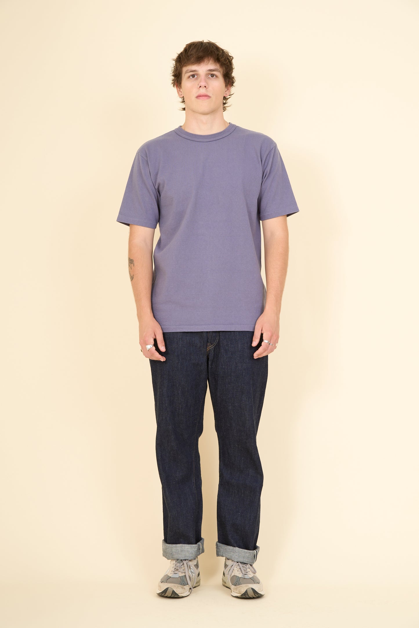 Godspeed Heavyweight Daimaru 10oz T-Shirt - Vintage Navy