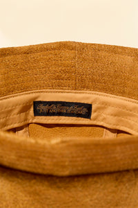 Radiall Muscle Shoals Leather Bucket Hat - Camel Suede