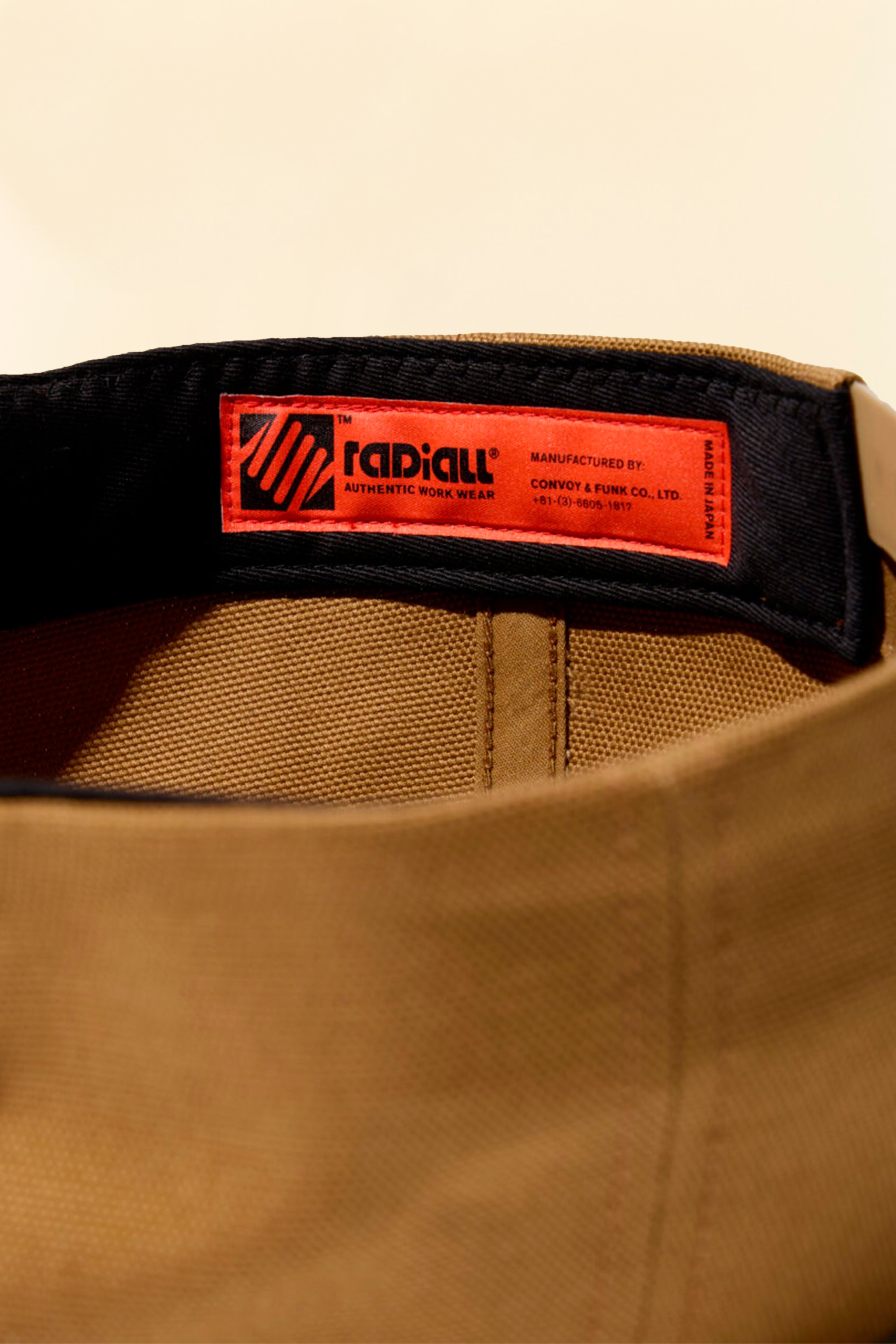 Radiall Oval Cap - Brown