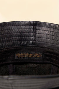 Radiall Muscle Shoals Leather Bucket Hat - Black
