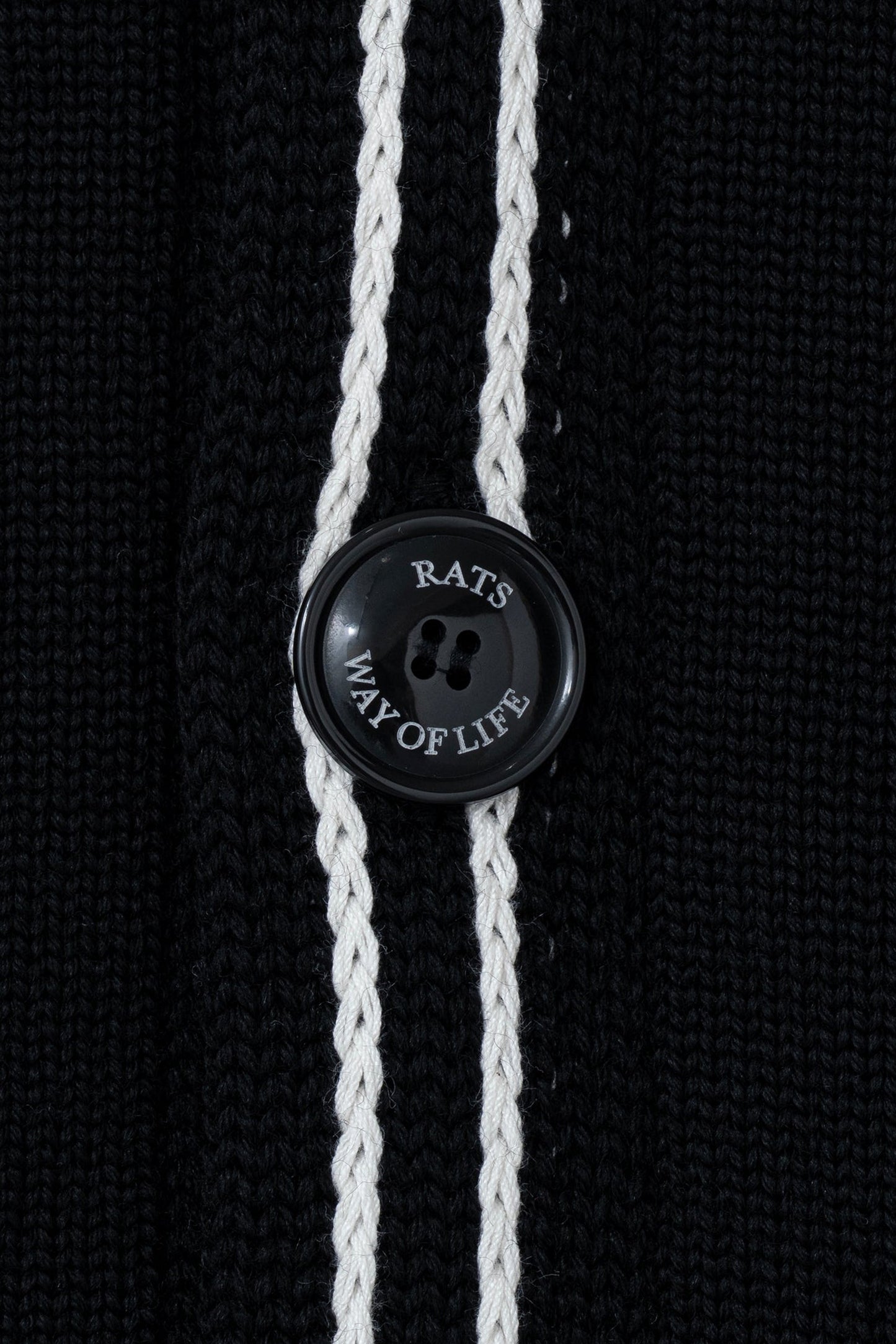 Rats Black Cardigan