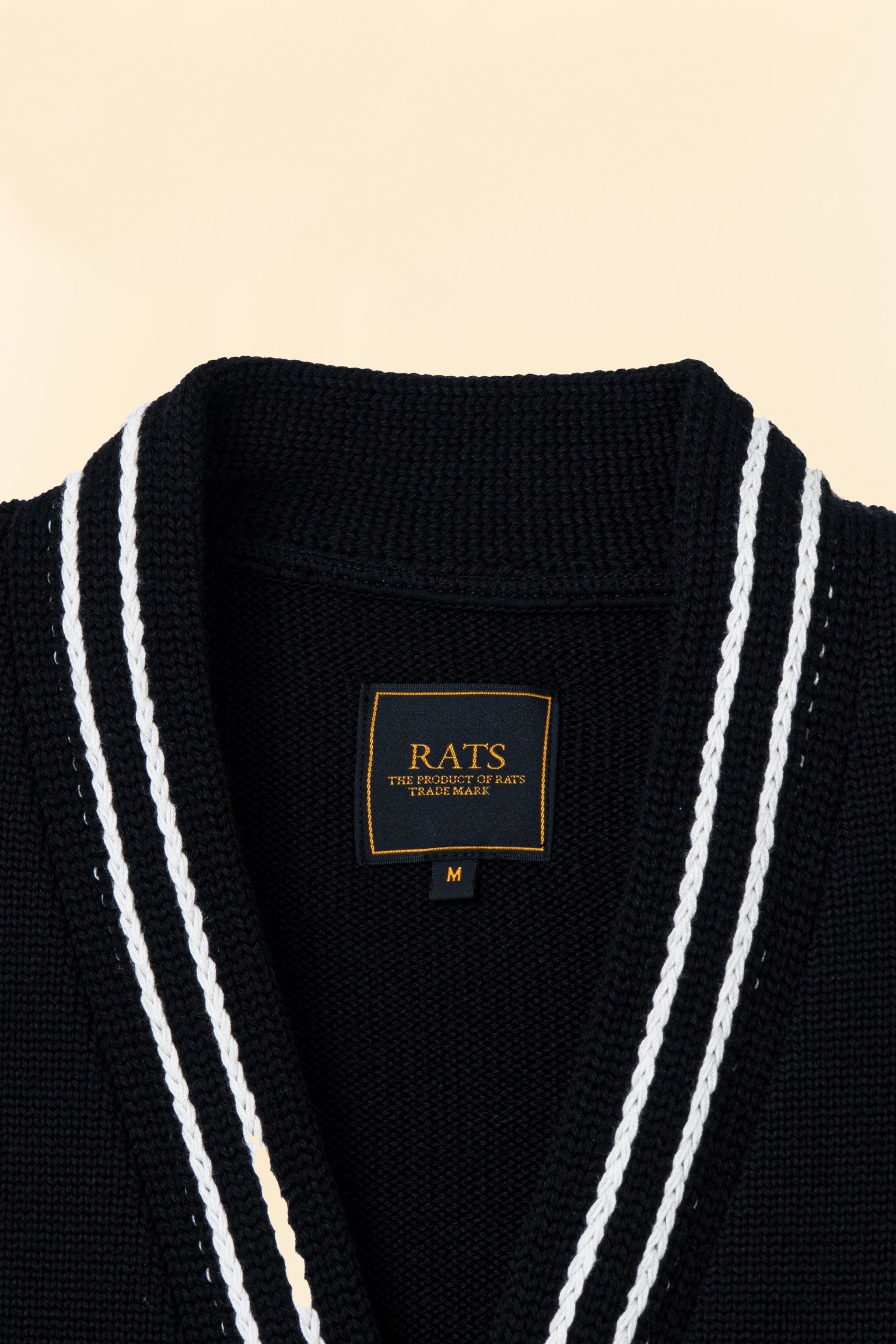 Rats Black Cardigan