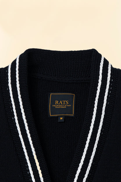 Rats Black Cardigan