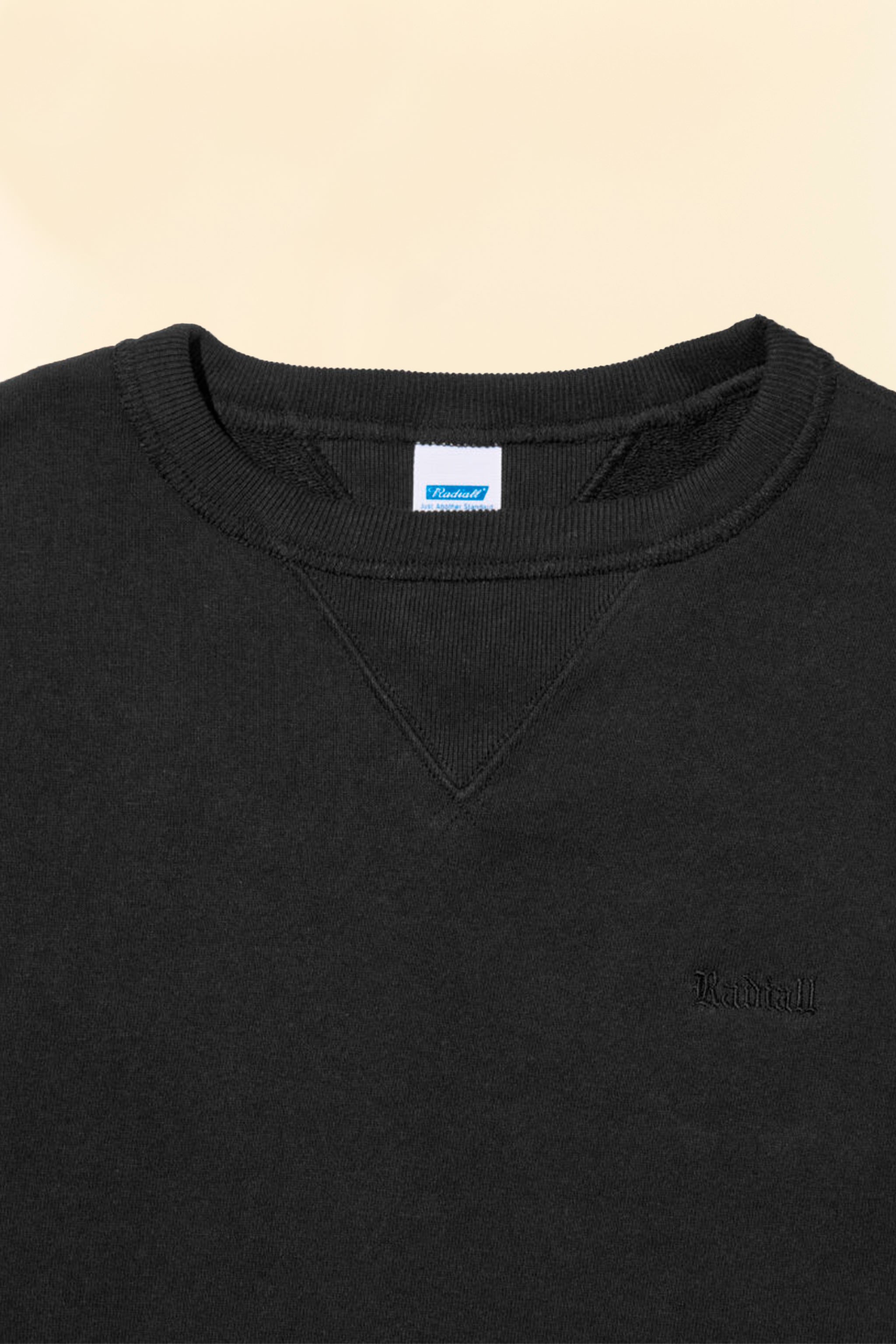 Radiall Sidevalve Loopwheel Sweatshirt - Ink Black