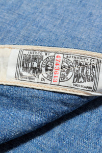 FOB Factory Chambray Work Shirt - Blue
