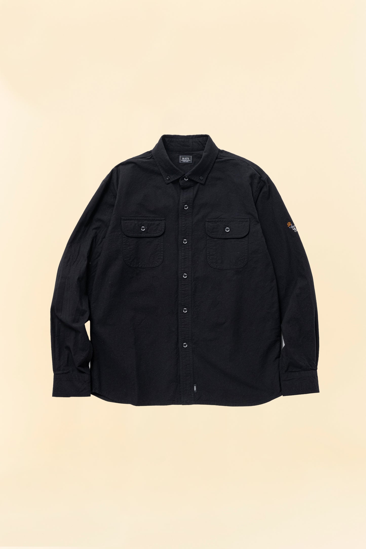 Rats Oxford B.D Shirt - Black